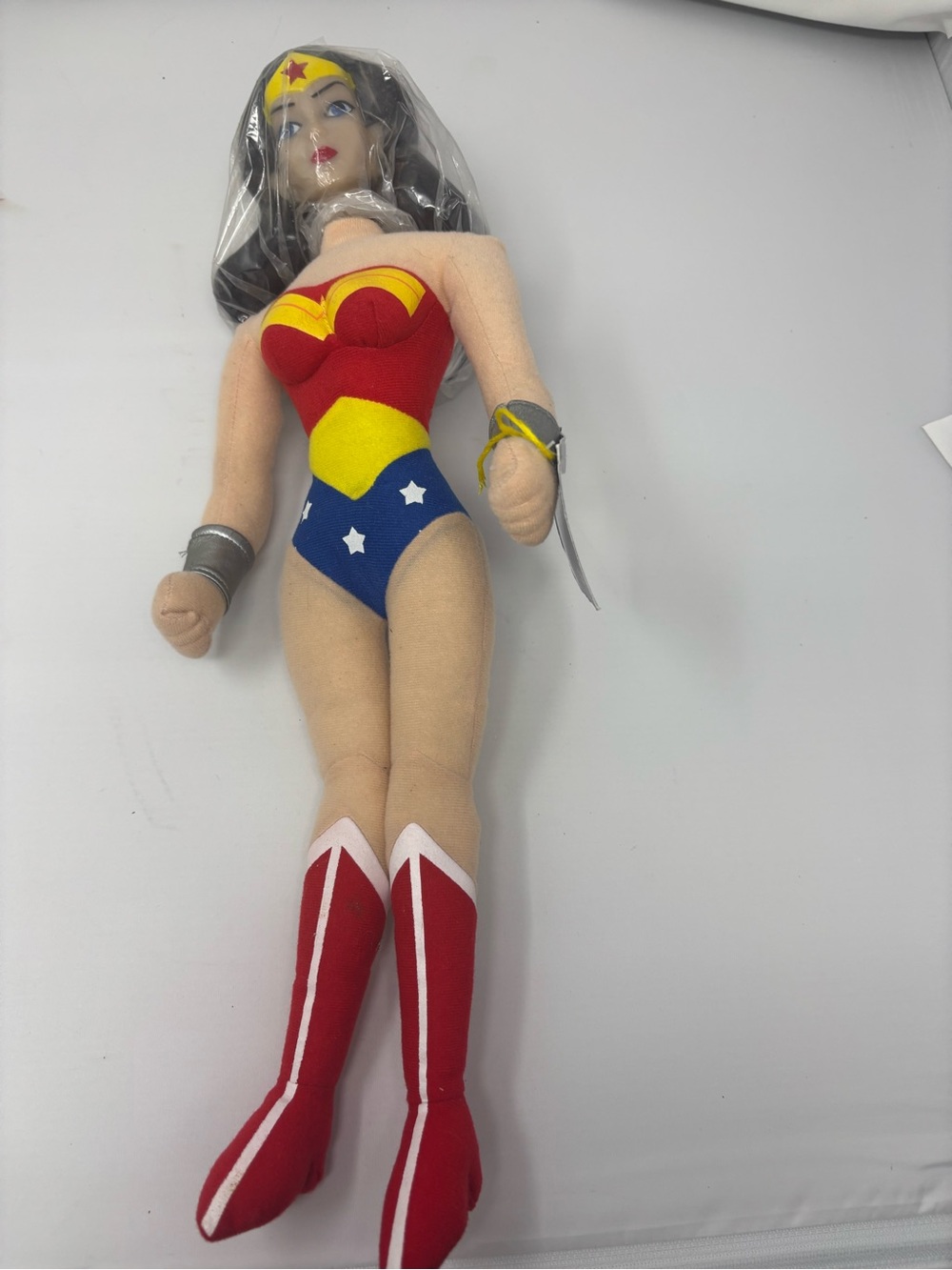 Wonder Woman Plush Doll with molded head— Justice league